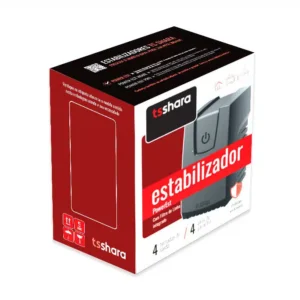 ESTABILIZADOR POWEREST 300VA BIV/115V 4T Entrada 115/220V e Saída 115V