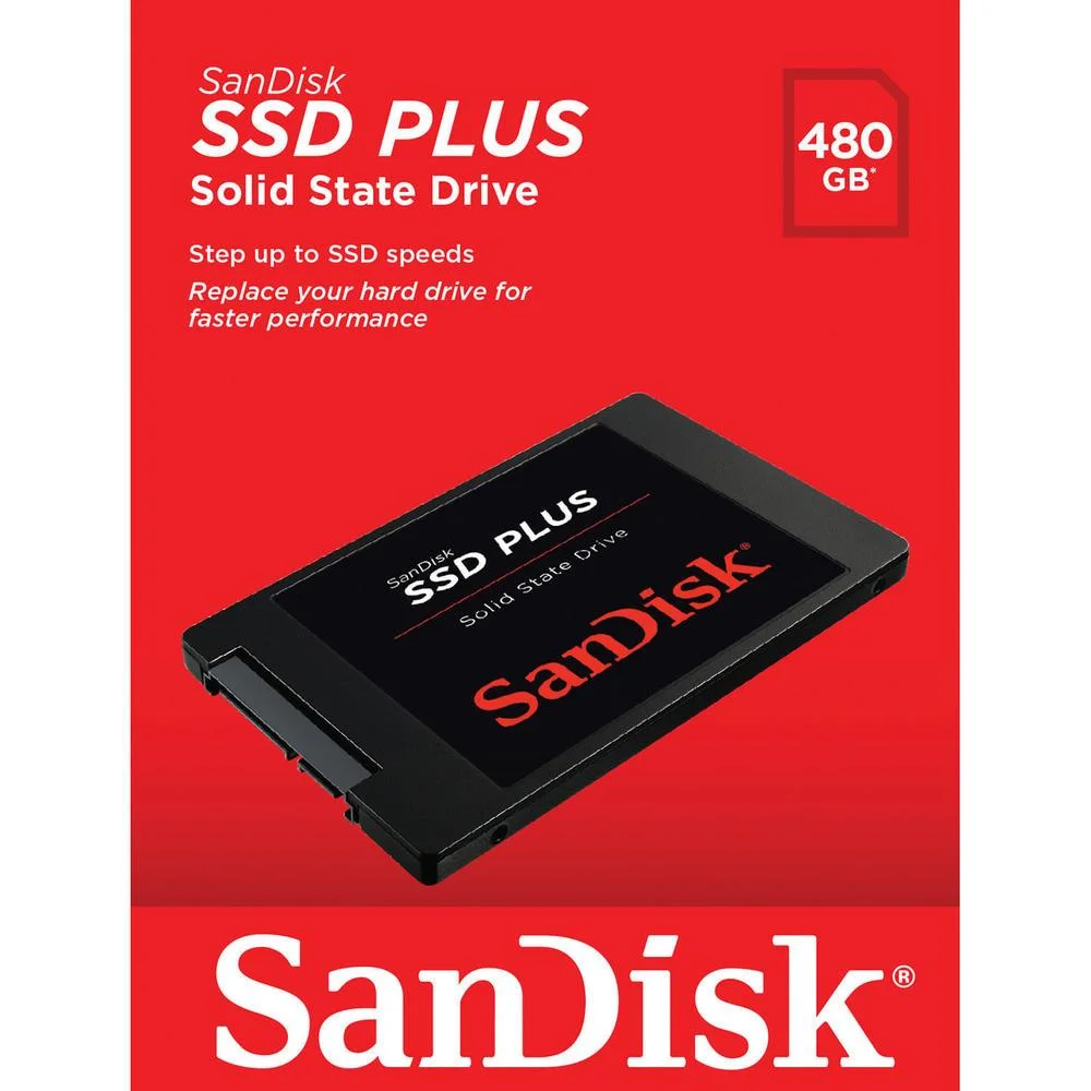 SSD PLUS SANDISK 480GB - Imagem 3