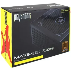 FONTE DE ENERGIA CPU REVENGER MAXIMUS 750W