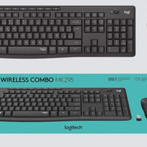 KIT TECLADO E MOUSE LOGITECH SEM FIO MK295