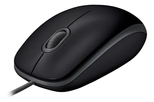 Mouse com fio USB Logitech M110 Preto - Imagem 3