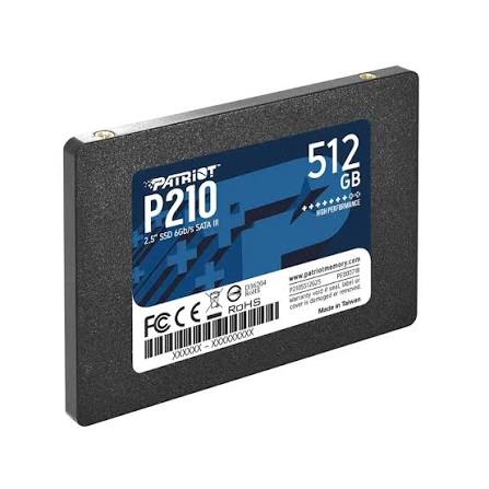 SSD PATRIOT 512GB P210 2,5" - Imagem 3