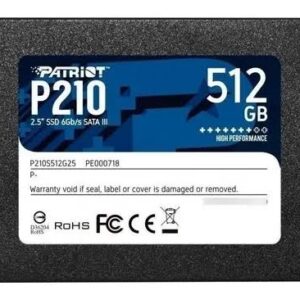 SSD PATRIOT 512GB P210 2,5″