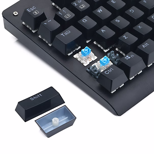 Teclado Mecânico Redragon Dark Avenger Rgb Switch Blue - Imagem 4