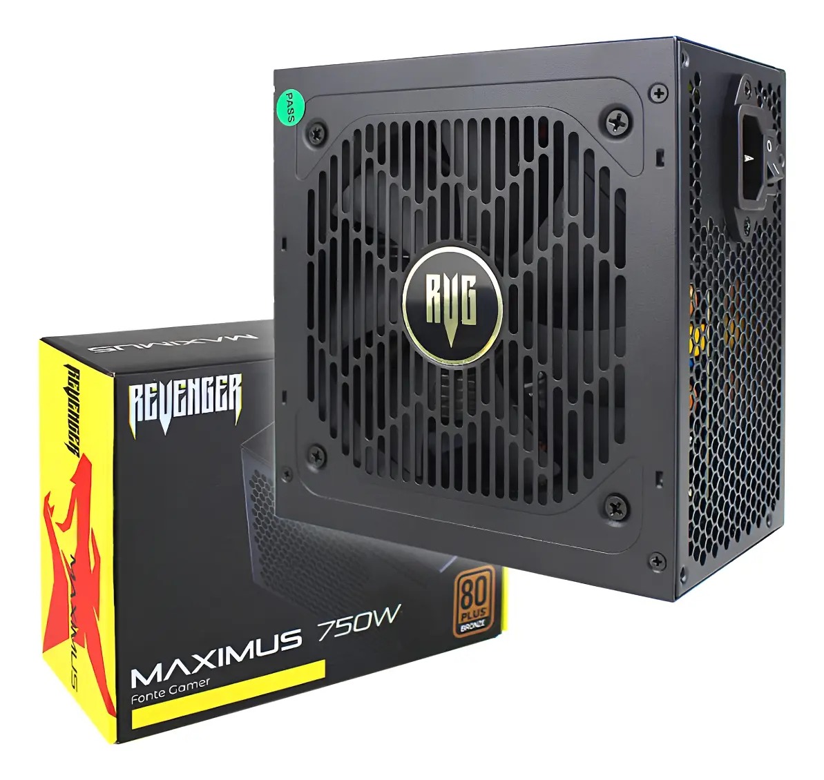 FONTE DE ENERGIA CPU REVENGER MAXIMUS 750W - Imagem 5