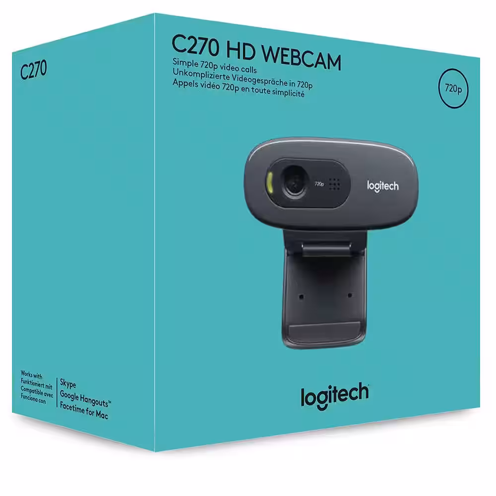 Webcam HD Logitech C270 - Imagem 2