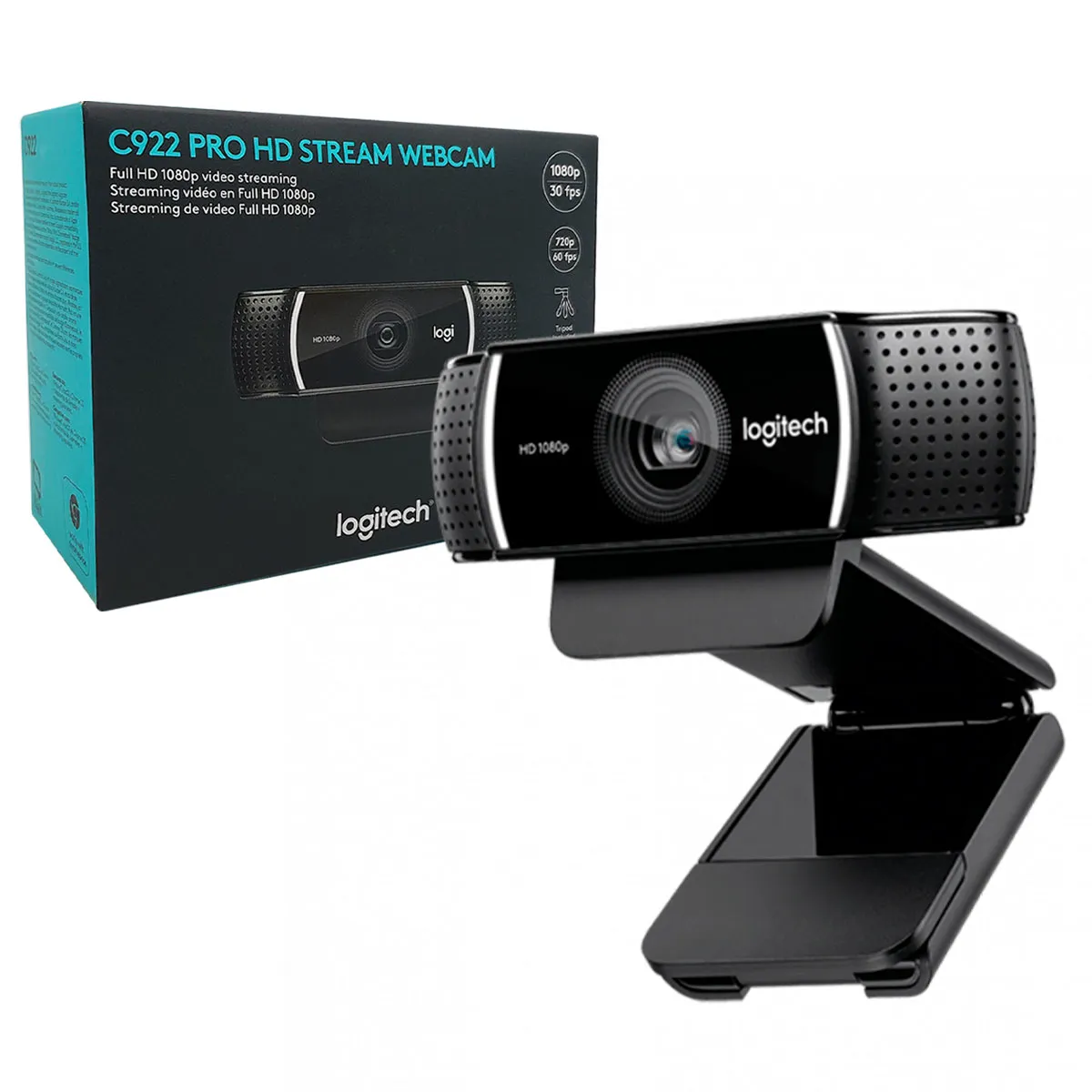 Webcam Full HD Logitech C922 Pro Stream - Imagem 3