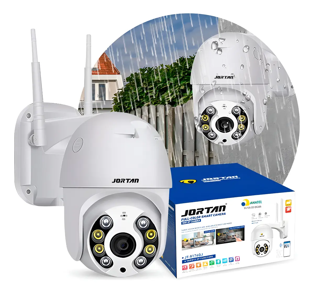 CAMERA IP WI-FI SPEED DOME JORTAN JT-8176/8276