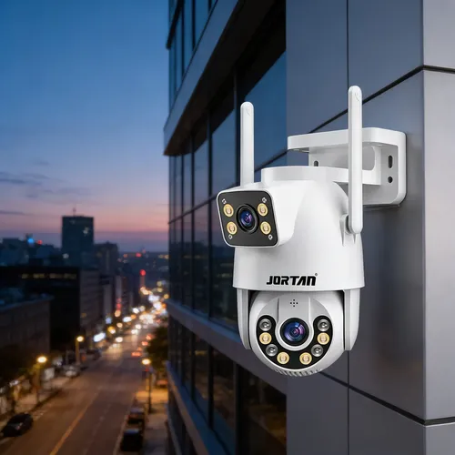 CAMERA IP WI-FI DUAS LENTES SPEED DOME JORTAN JT-9697 - Imagem 2