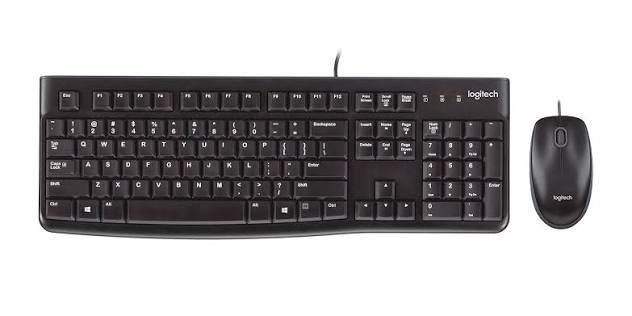 Combo Teclado e Mouse com fio USB Logitech MK120 - Imagem 4