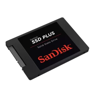 SSD Sandisk  Plus, 1TB, Sata III 6GB/s, Leitura 535mb/s, Gravação 350mb/s